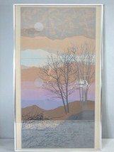 Vintage Artist Proof &amp; Signed Sullivan Modernist Sunset Art Print E492 - £194.69 GBP