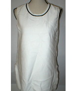 New Womens Athleta White Sweater L Ribbed Tunic Sleeveless Long Extra so... - £133.74 GBP