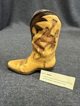 Resin JPC Just Plain County Rodeo Collectible Cowboy Boot  # 85011 - 4 1... - £11.82 GBP