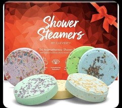 Cleverfy Shower Steamers Aromatherapy - Variety Pack of 6 Shower Bombs with Esse - £7.91 GBP