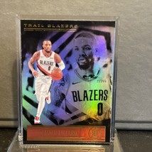 2020-21 Panini Illusions Damian Lillard Portland Trail Blazers #124 Free Ship - £1.39 GBP