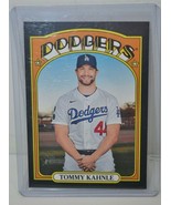 2021 Topps Heritage High Number Black Border Tommy Kahnle SP #713 /50 Rare - $29.69