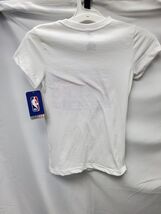 NBA Philadelphia 76 Sixers Basketball Girl's Medium T-Shirt,  White image 2