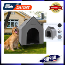 48 X-Large Dog House Dog House Outdoor W/Waterproof 600D PVC Featuring - £106.52 GBP