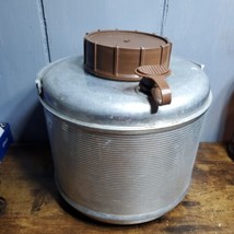 Vintage FEATHERFLITE All Aluminum Gallon Insulated Hot Cold Jug  - $8.87