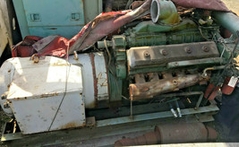 300kw Detroit diesel 12-v71 Marine cooling engine  Delco Generator E7371 - £6,311.27 GBP