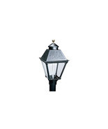 MHP Everglow HK Aluminum Post Mount Natural Gas Lamp Black - 22 x 10.75 in. - $282.79