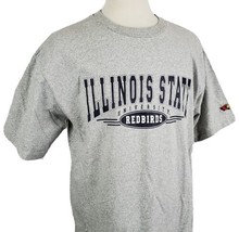 Vintage Illinois State University Redbirds T-Shirt XL Gray Crew Single Stitch  - £15.97 GBP