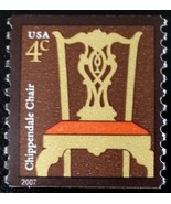 2007 4c Chippendale Chair, Coil Scott 3761 Mint F/VF NH - $0.99