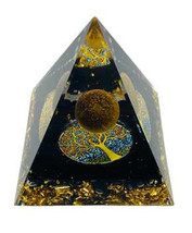 2 1/2&quot; Tree Of Life With Moon Orgonite Pyramid - £36.28 GBP
