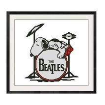 ALL STITCHES - BEATLES CROSS STITCH PATTERN IN PDF -077 - £2.17 GBP