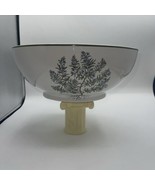 Tiffany &amp; Co By Johnson Brothers England Herbs Serving Bowl Large 12”x 4.5” - £97.31 GBP