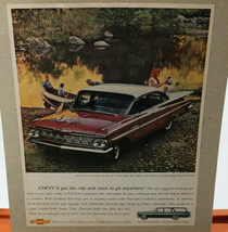 1959 Chevy Bel Air Ad- 8.5 by 11 inches - £18.18 GBP