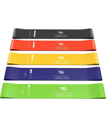 Techstone Resistance Bands Set for Men and Women, Pack of 5 Different Le... - $29.95 CAD