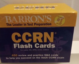 Barron’s CCRN Flash Cards Preowned very good condition - £4.04 GBP