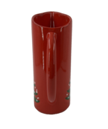 Waechtersbach Christmas Tree 10&quot; Tall Red Pitcher West Germany Vintage P... - £74.30 GBP