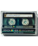 Denon HD8 Metal Type II 90 Minute Cassette Tape Used Rare - £11.66 GBP