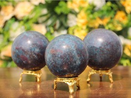 Wholesale Lot Apatite Sphere Ball Healing Crystal Home Décor 4Pc,60-65MM - $111.82