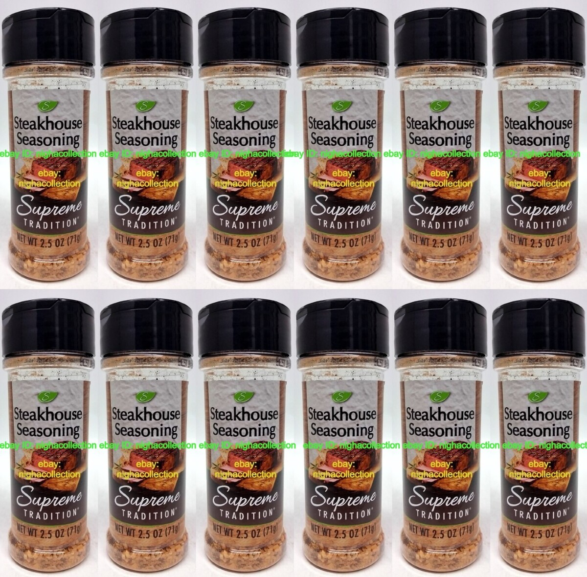 ( LOT 12 ) Steakhouse Seasoning 2.5 oz Each BB:11/2026 New SEALED Item image 9