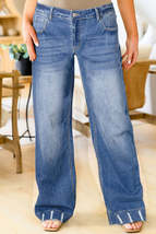 Ashleigh Blue Ripped Loose Plus Size Jeans - $51.58