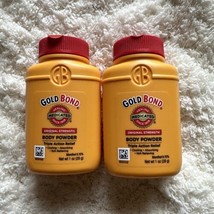 Gold Bond Medicated Body Powder Original Strength 1oz Travel Talc Lot of 2 New - £20.33 GBP