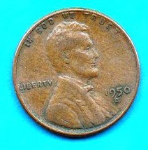 1950 D Lincoln Wheat Penny- Circulated - $4.99