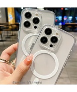 2PK - Super Hot New Strong Phone Case MagSafe For iPhone 15 - (Transpare... - £19.07 GBP