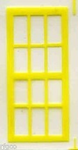 American Flyer STATION SINGLE YELLOW WINDOW KIT S Gauge  Trains  Parts - £7.85 GBP