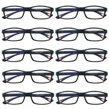 UNISEX READING COMPUTER GLASSES MANY STYLES &amp; STRENGTHS SOLID COLORS &amp; P... - $6.95