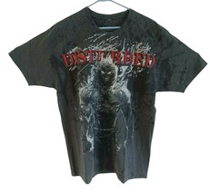 Disturbed All Over Print Graphic T-shirt Men Adult Extra Large (XL) Gray... - £31.72 GBP