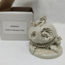 Goblins Halloween Party Goblins On A Pumpkin Scibor Miniature 28mm - $376.73 MXN