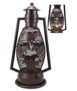 Old Fashioned Rustic Western Horses Electric Metal Lantern Lamp Or Shado... - £35.34 GBP