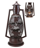 Old Fashioned Rustic Western Horses Electric Metal Lantern Lamp Or Shado... - $44.99