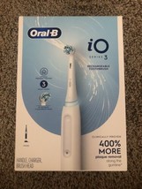 Oral-B iO Series 3 Rechargeable Electric Toothbrush - White - £40.88 GBP