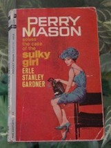 1962 Erle Stanley Gardner-Robert McGinnis CASE OF THE SULKY GIRL Vintage... - $5.00