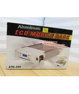 ATN-999-W (White) LCD Display IDE ATA133 Aluminum Mobile Rack - $800.80 MXN