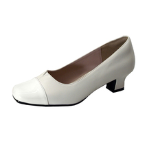  PEERAGE Leela Women&#39;s Wide Width Low Heel Leather Pump Shoes  - £72.12 GBP