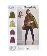 Simplicity 8263 Women&#39;s Cape and Capelets Sewing Patterns, Sizes XS-XL - £15.16 GBP