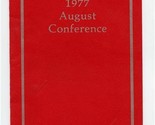 Avon 1977 Annual Conference Menu Omni International Hotel Atlanta Georgia  - £14.24 GBP