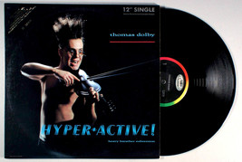 Thomas Dolby - Hyper-Active (1984) Vinyl 12&quot; Single • PROMO • The Flat Earth - £16.87 GBP