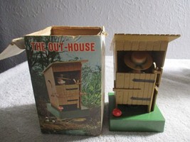 THE OUT-HOUSE Water Peeing Man Boy Novelty Gag Toy (1960s) Hong Kong Wor... - $15.83