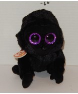 Ty SIlk George The Gorilla 6&quot; Beanie baby Boos plush toy black Purple - €8,51 EUR