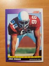 1991 Score #596 Eric Swann - Rookie - Arizona Cardinals - NFL - Fresh Pull - £1.40 GBP