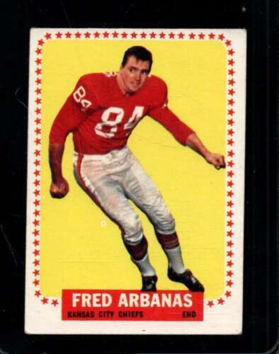 Primary image for 1964 TOPPS #89 FRED ARBANAS VG CHIEFS *X109732