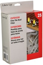DYNO SEASONAL SOLUTIONS 21410 25 Count Clay Tile Roof Clip - $19.84