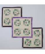 Handmade Quilted Finished Table Runner Diamond Picture Frame Or Tile Pat... - £25.47 GBP