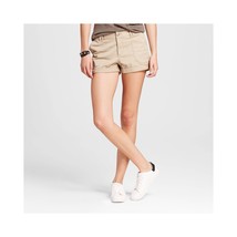 Women&#39;s Utility Shorts - Mossimo Supply Co. NWT Distressed Size 00 Beige - £11.37 GBP