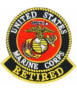 US Marine Corps Retired Patch Military Gifts Patches for Jackets Hats Vests - $168.77 MXN
