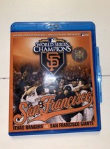 World Series Texas Rangers vs San Francisco Giants (Blu-Ray, 2010) Great... - £10.18 GBP