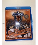 World Series Texas Rangers vs San Francisco Giants (Blu-Ray, 2010) Great... - £10.20 GBP